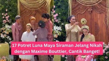 17 Potret Luna Maya Siraman Jelang Nikah dengan Maxime Bouttier, Cantik Banget!