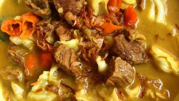 Resep Tongseng Daging Nanas Muda (1)